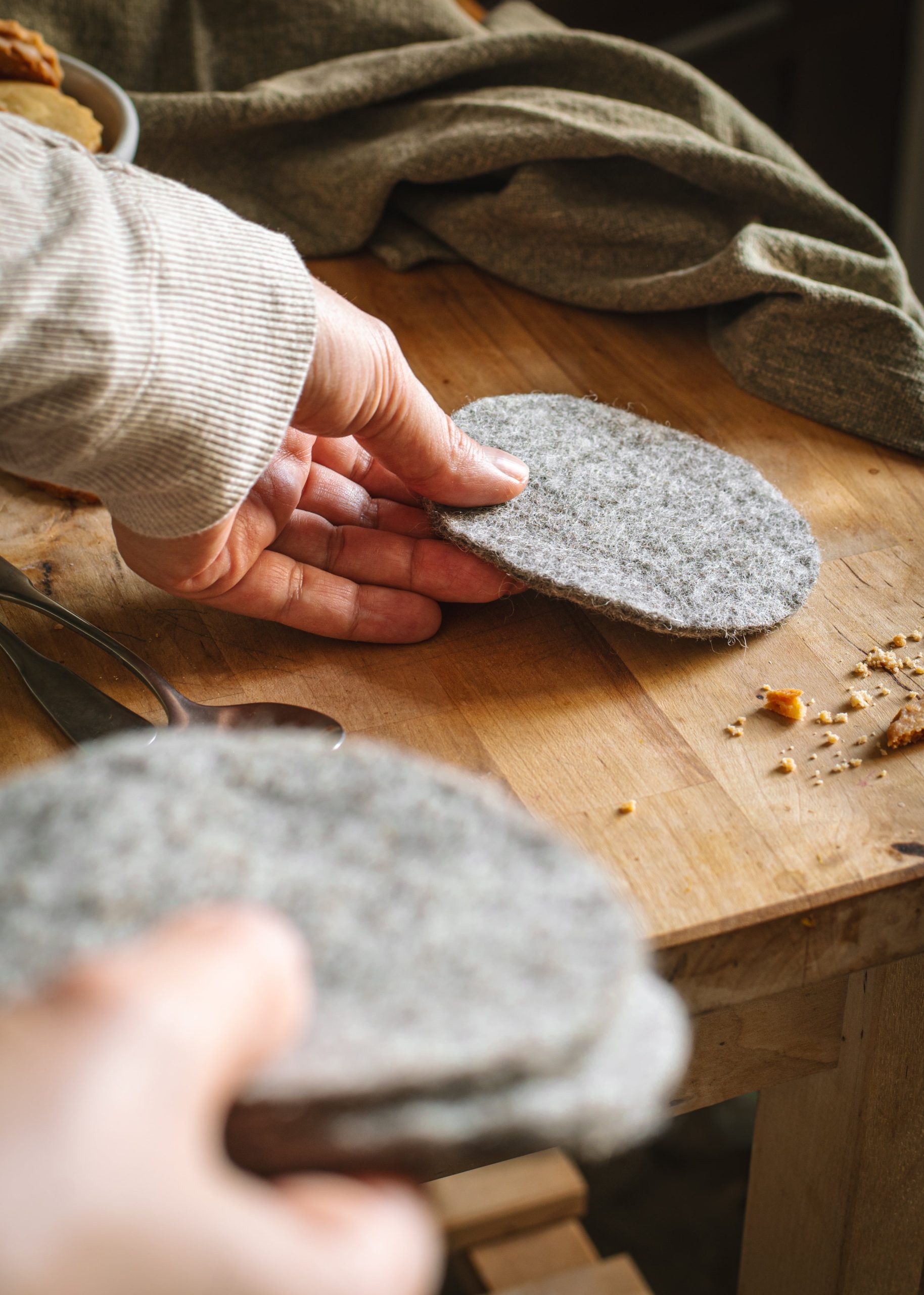 Artisan Felt Coasters - Set of 4 - Image 8