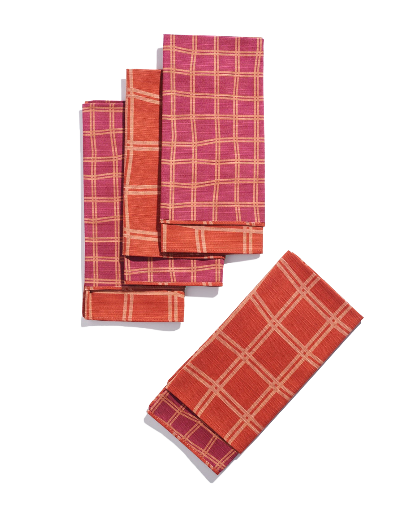 Dinner Napkins Double Sided Grid - High Season - Image 2