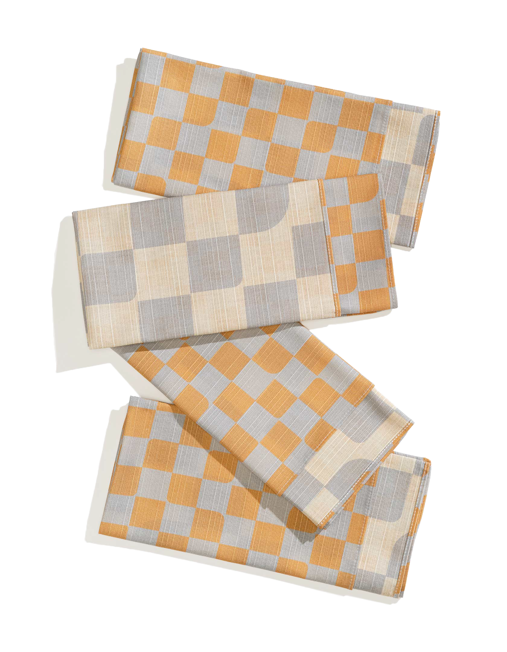 Dinner Napkins Double Sided Checker - Quiet Season