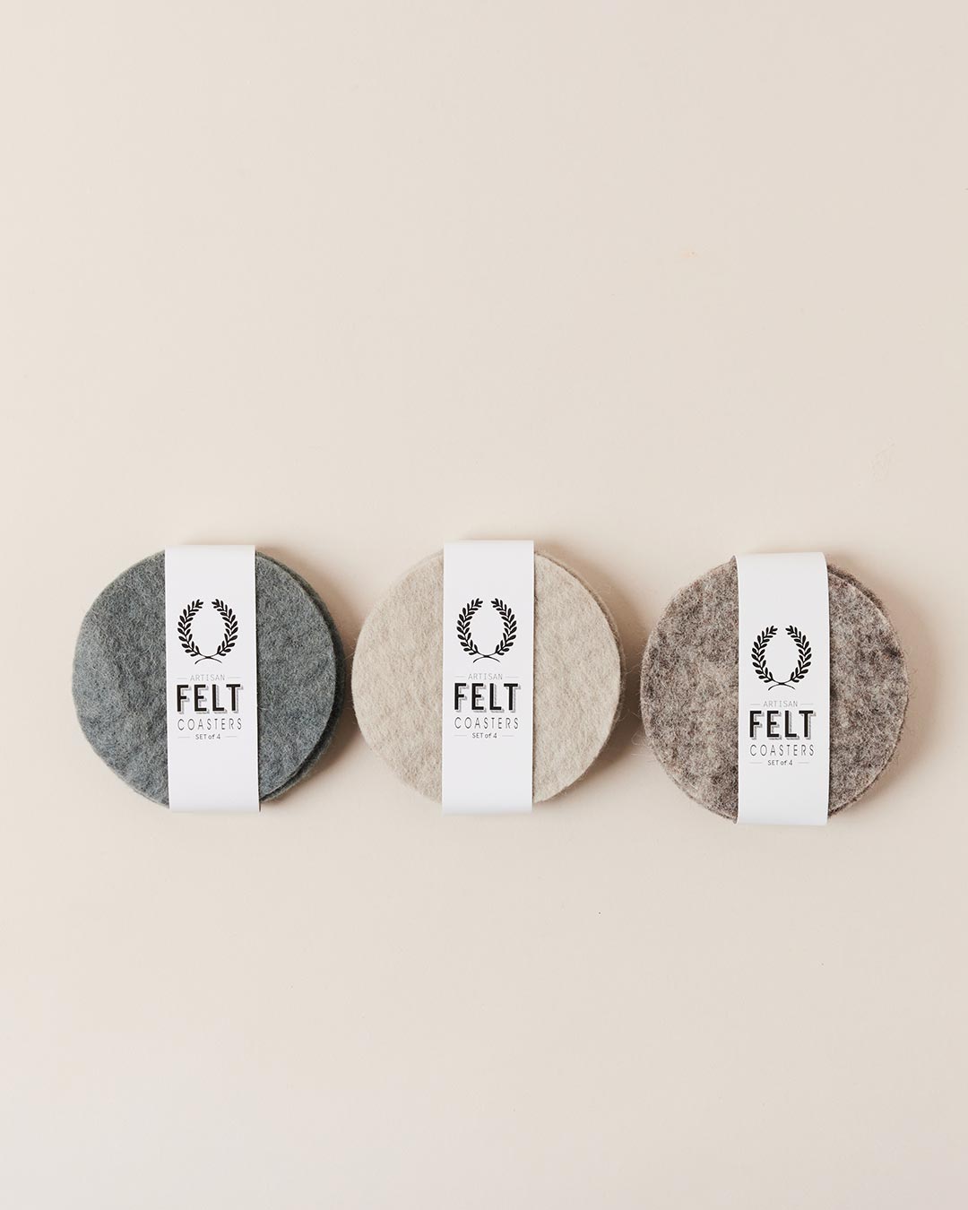 Artisan Felt Coasters - Set of 4 - Image 12